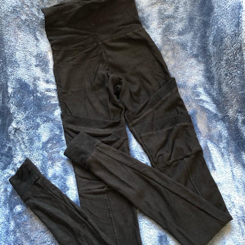 Blossoming Bumble fleece Vanguard leggings, XS